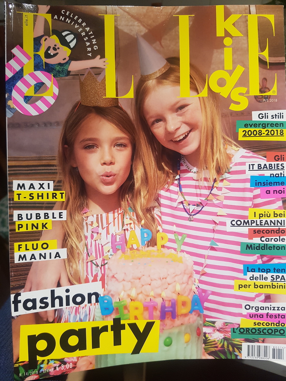 Elle Kids Copertina Primavera Estate 2018